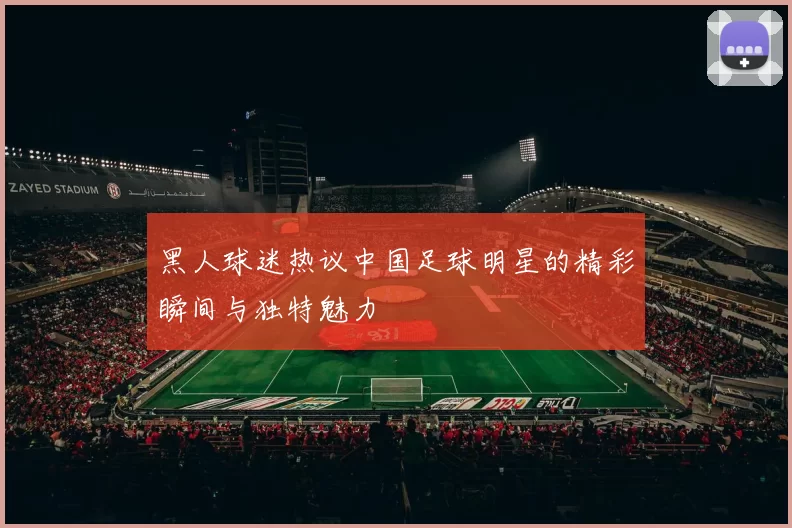 黑人球迷热议中国足球明星的精彩瞬间与独特魅力